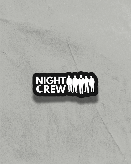 Night Crew / Car Sticker
